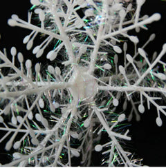 3D Snowflake String Decorations for Christmas Festivities