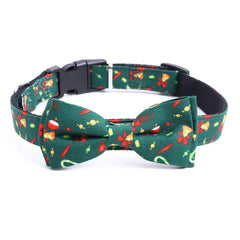 Christmas Bow Collar for XSmall, Small, Medium and Large Dogs