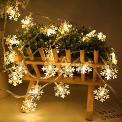 "Snow Lamp String Lights - Decorative Warm Color"